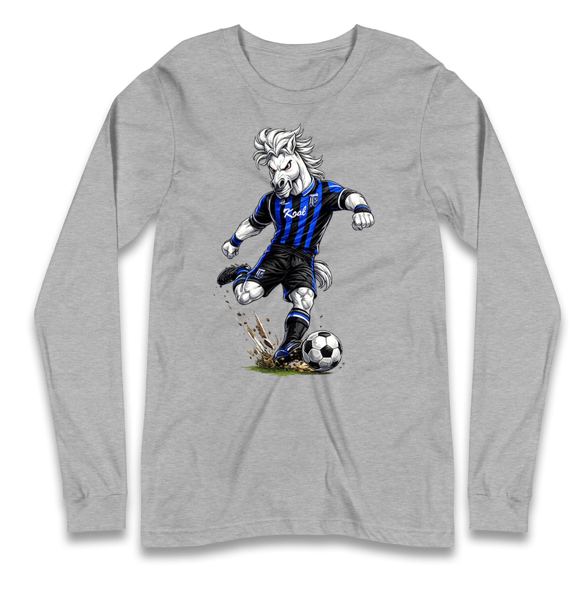 Retro Gillingham Football Longsleeve T Shirt