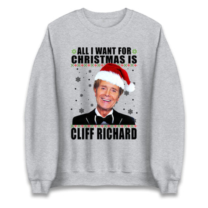 Cliff Richard Christmas Jumper