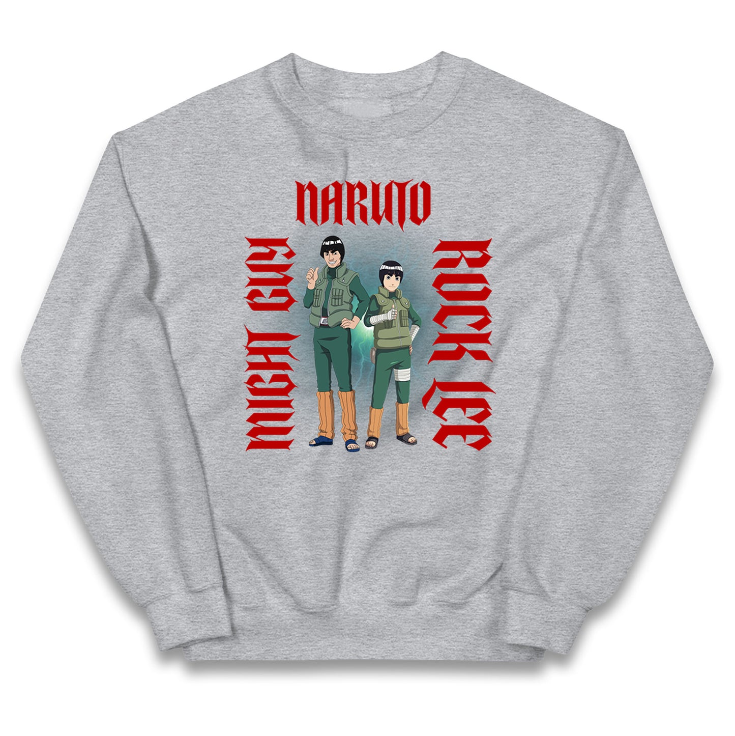 Naruto Might Guy And Rock Lee Jumper
