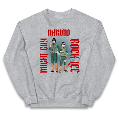 Naruto Might Guy And Rock Lee Jumper