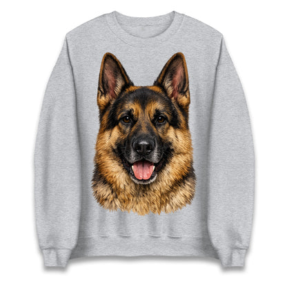 German Shepherd Dog Face Jumper
