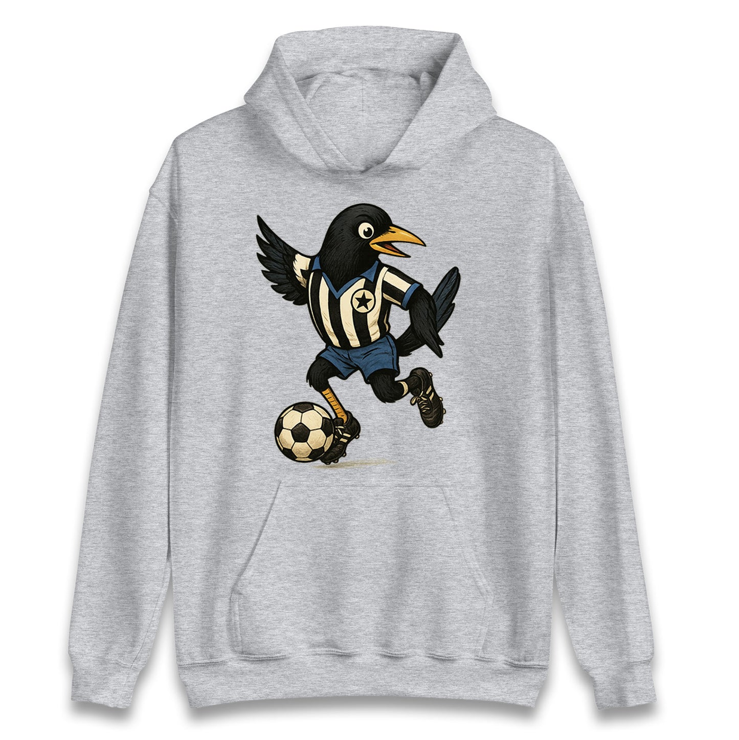 Retro Newcastle United Football Hoodie