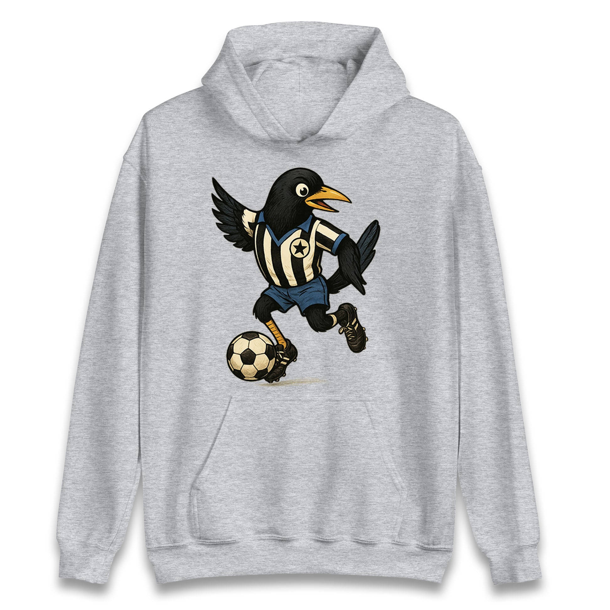Retro Newcastle United Football Hoodie