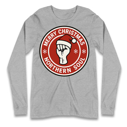 Merry Christmas Northern Soul Longsleeve T Shirt