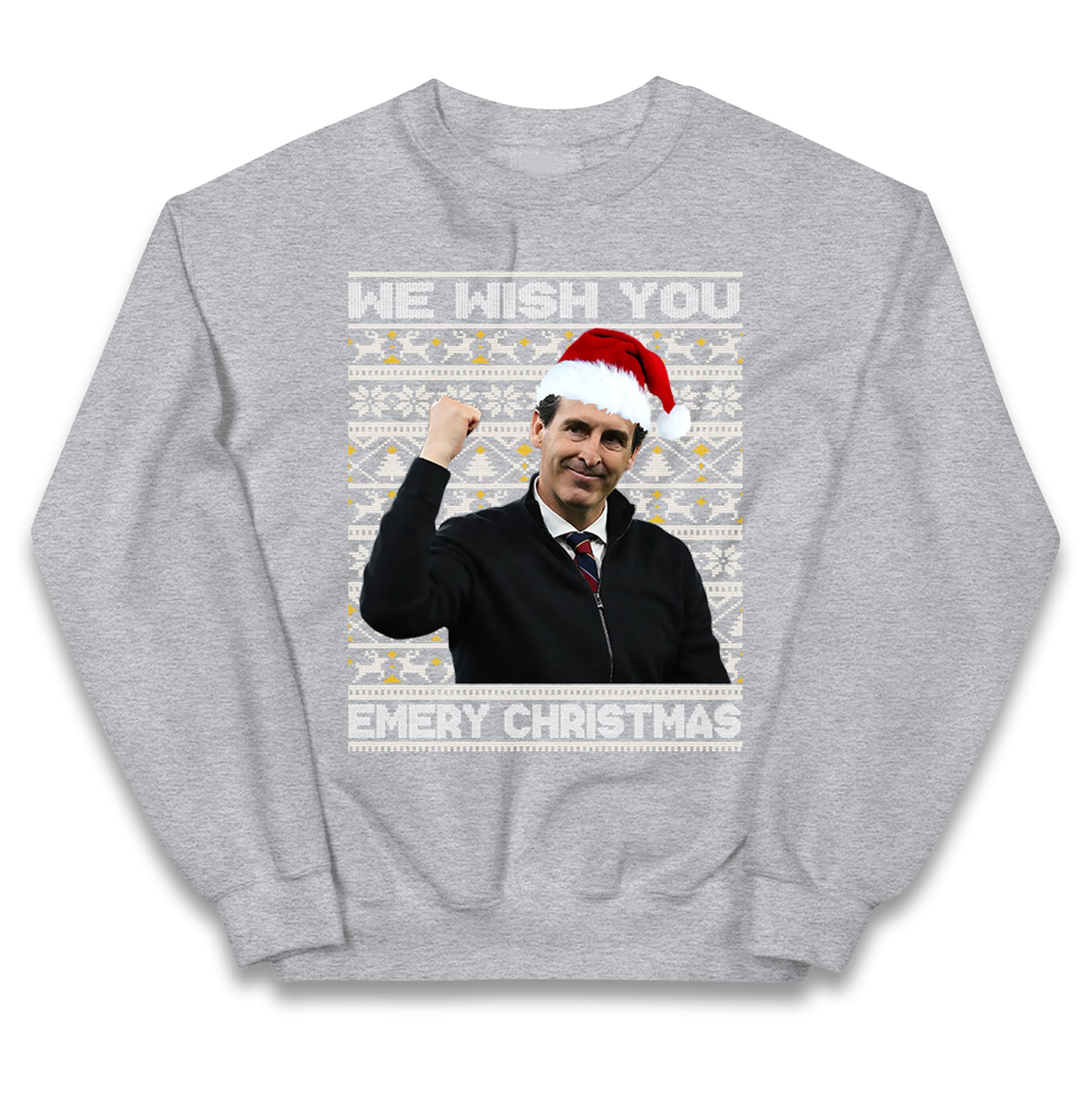 unai emery christmas jumper
