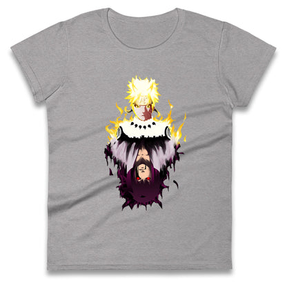 Naruto Uzumaki & Sasuke Uchiha Womens T Shirt