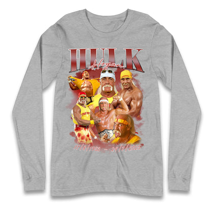 Hulk Hogan Bootleg Longsleeve T Shirt