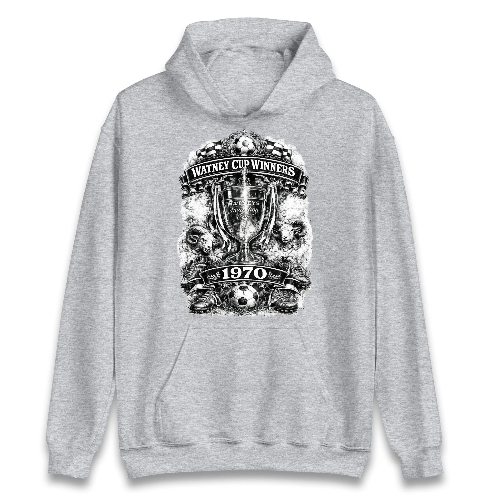 Retro Derby Watney Cup Winners 1970 Hoodie