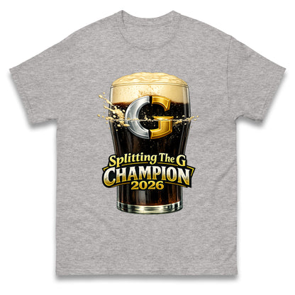 Splitting The G Champion T Shirt