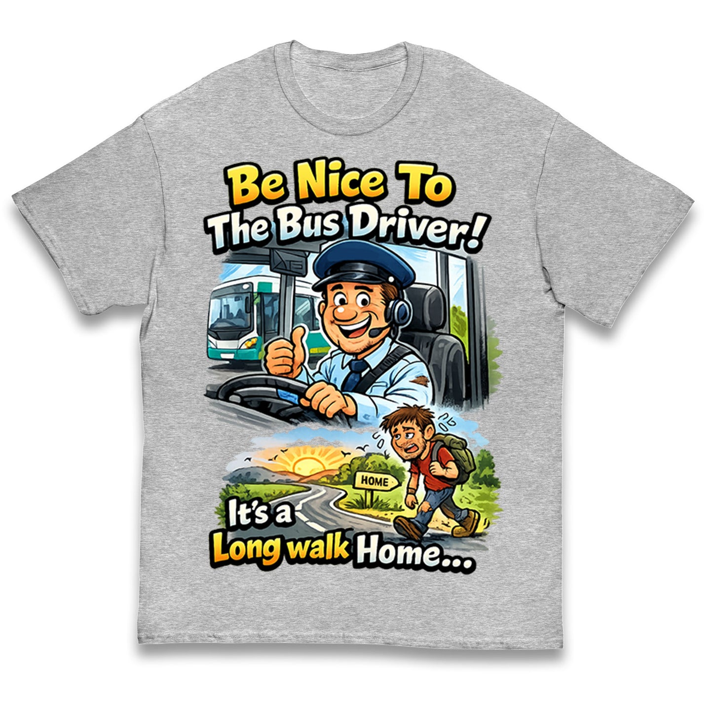 Bus Driver Kids T Shirt