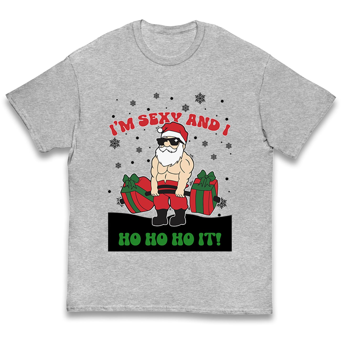 Santa Claus Ho Ho Ho Kids T Shirt