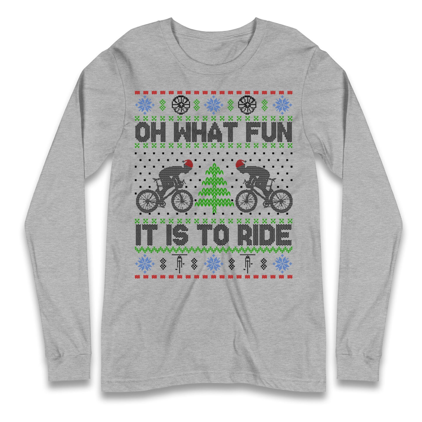 BMX Christmas Longsleeve T Shirt