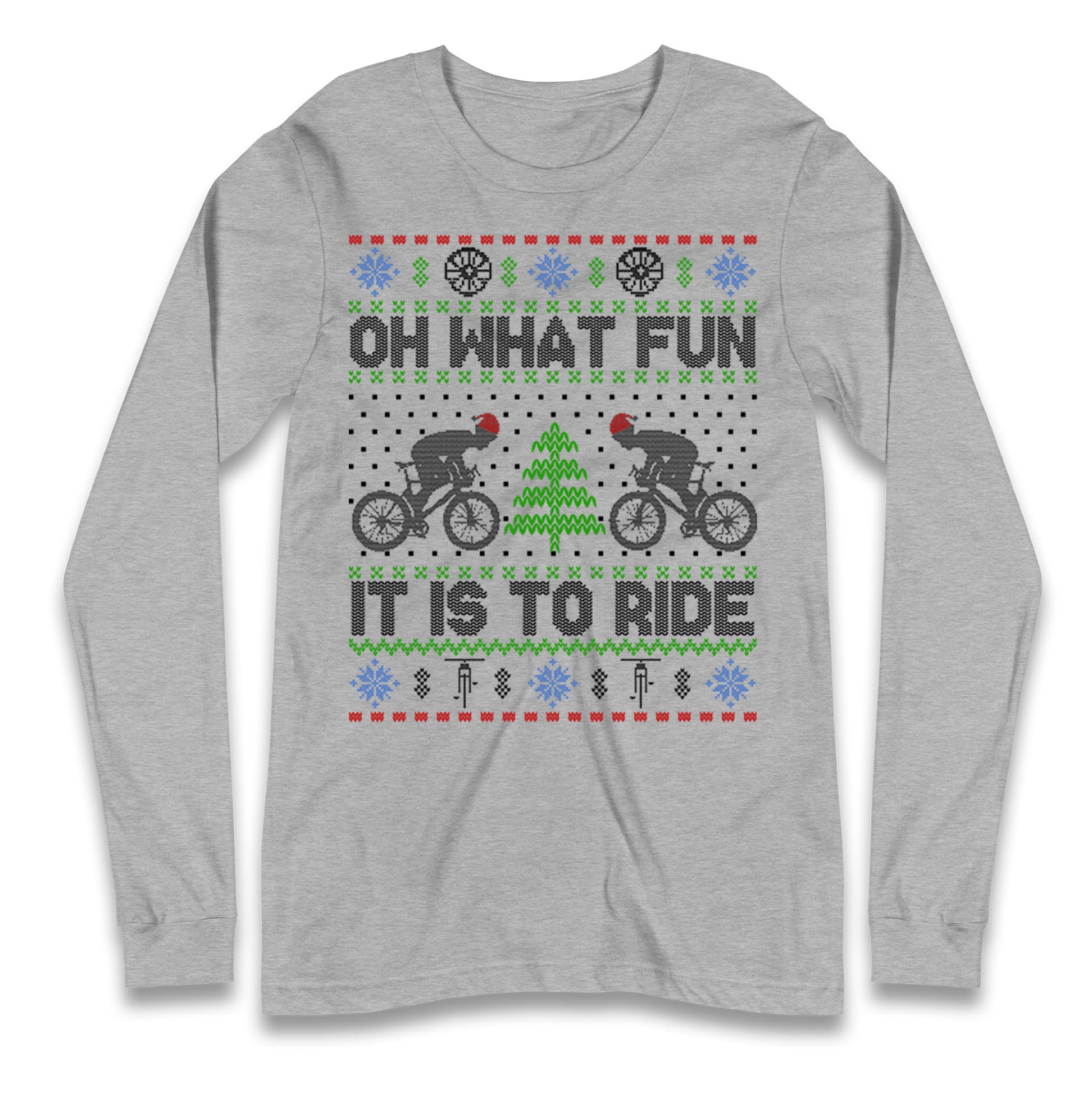 BMX Christmas Longsleeve T Shirt