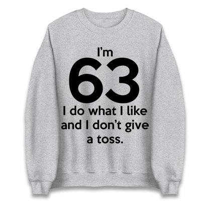 63rd Birthday Jumper 
