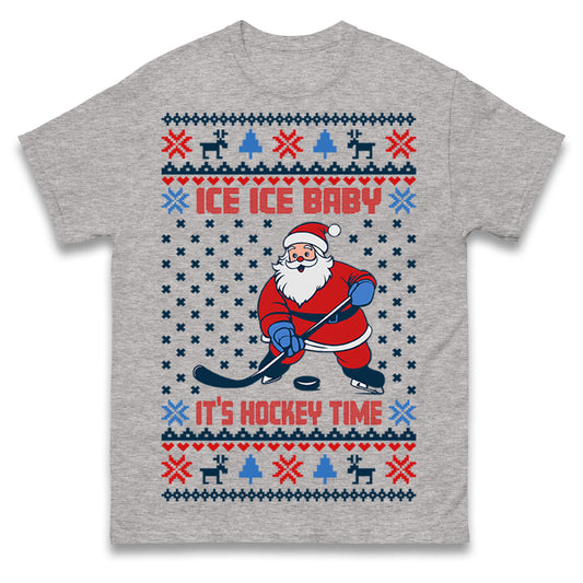 Hockey Christmas T Shirt