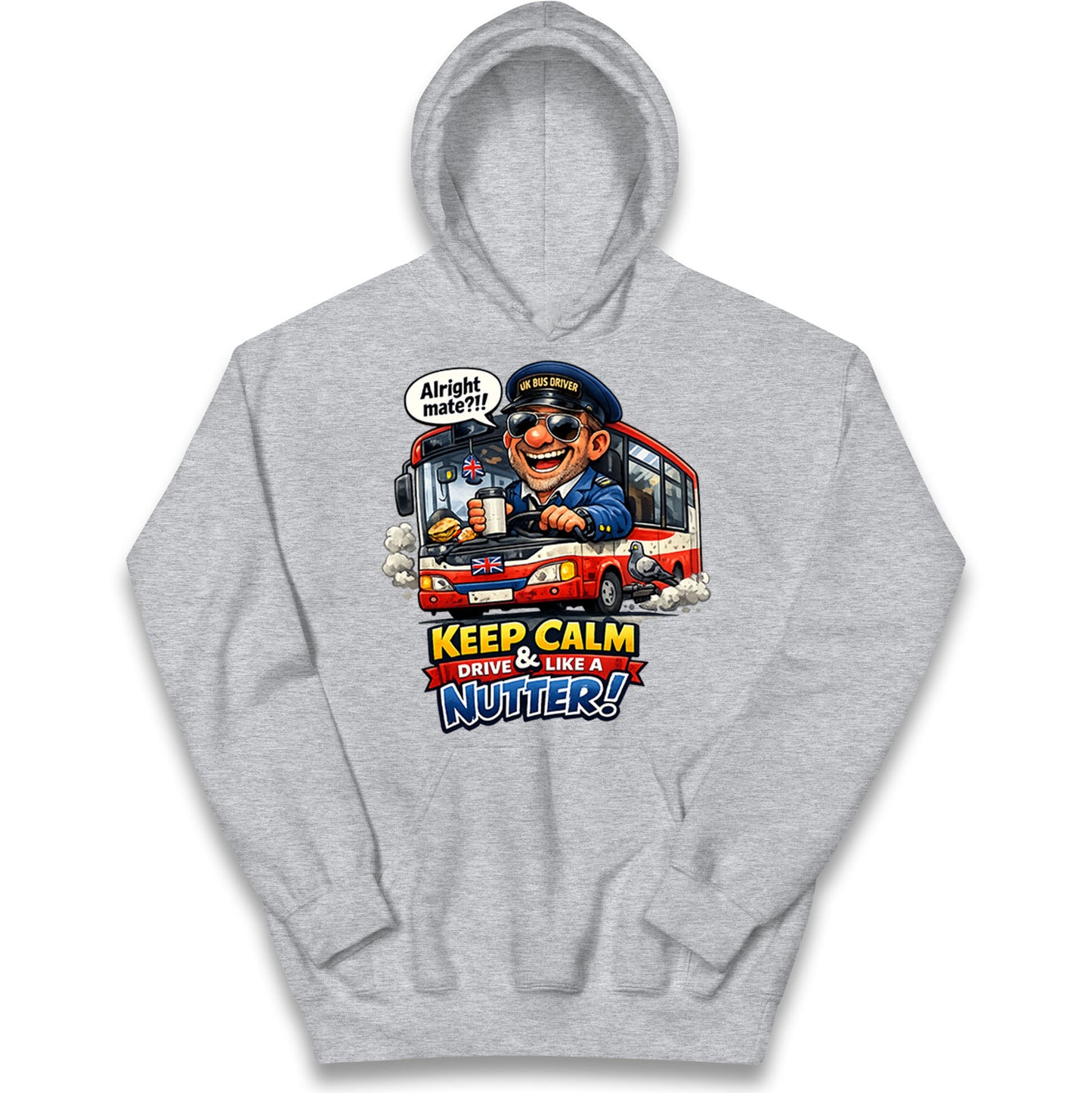  Bus Driver Job Kids Hoodie 