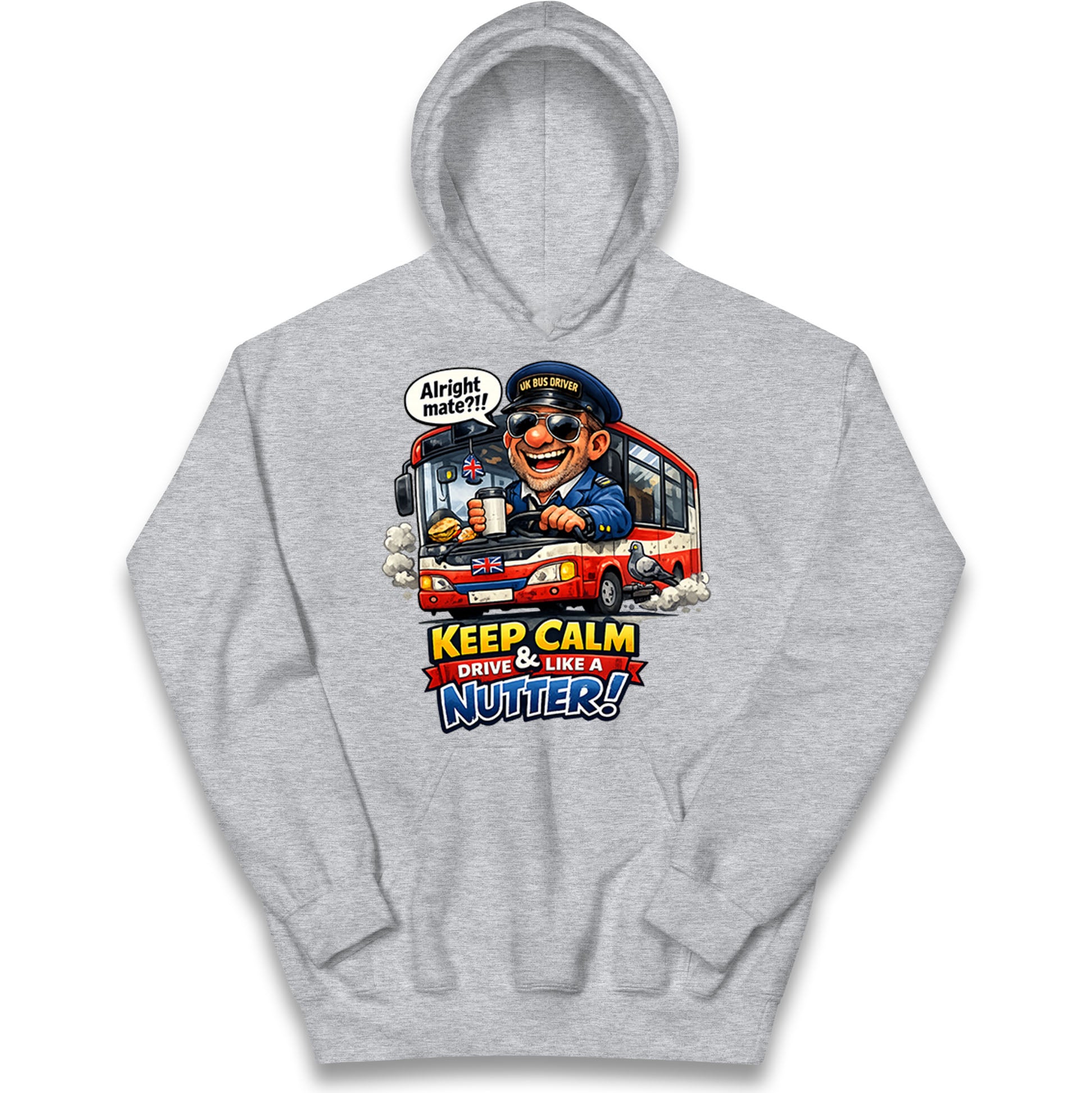  Bus Driver Job Kids Hoodie 