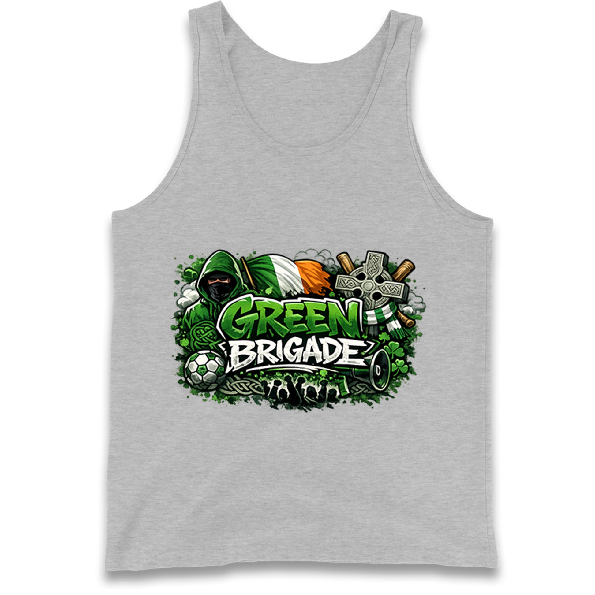 Celtic Green Brigade Football Tank Top
