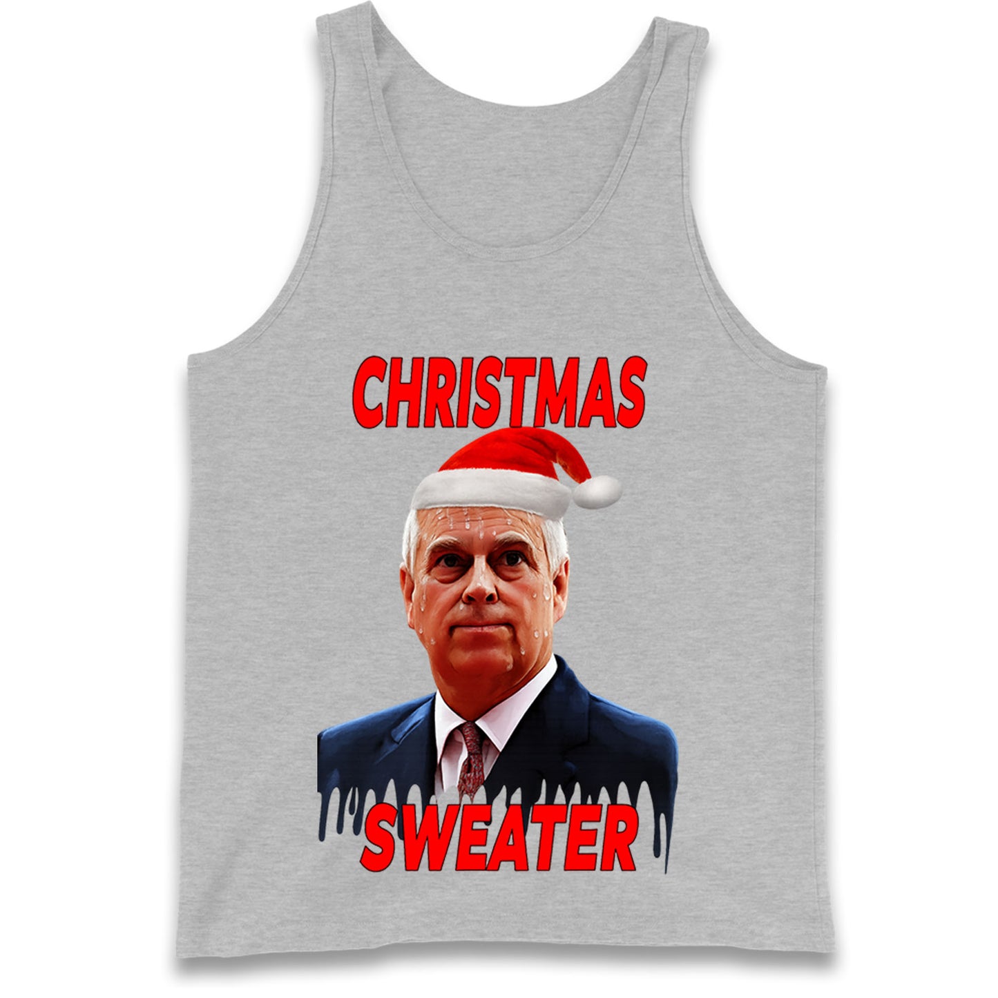 Prince Andrew Christmas Tank Top