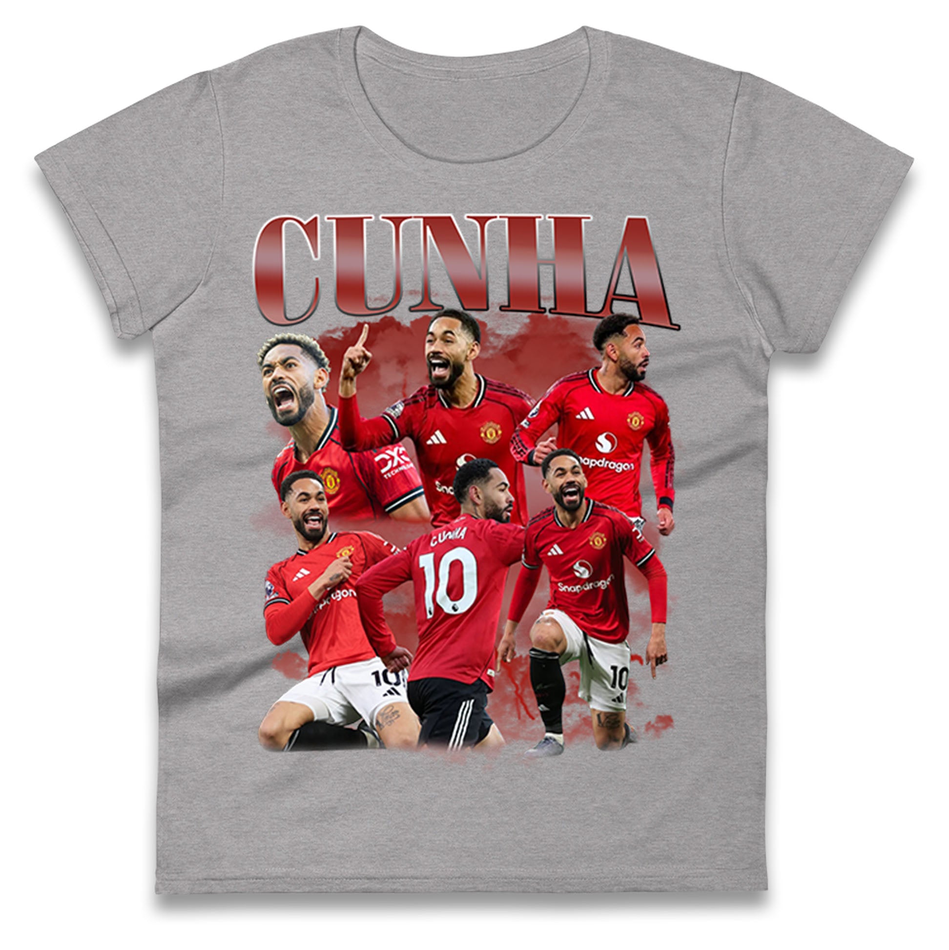Matheus Cunha Manchester United Ladies T Shirt