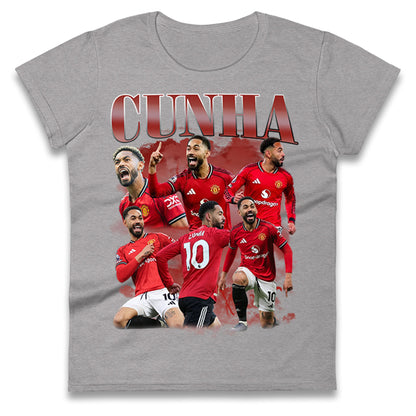 Matheus Cunha Manchester United Ladies T Shirt