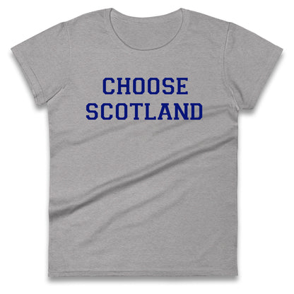 Choose Scotland World Cup TV Advert Ladies T Shirt