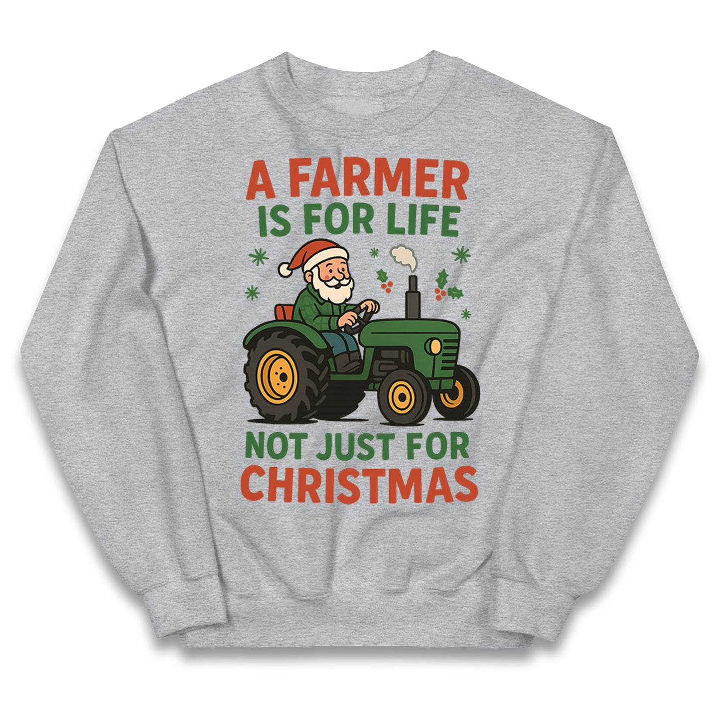 Farmer Christmas Kids Jumper