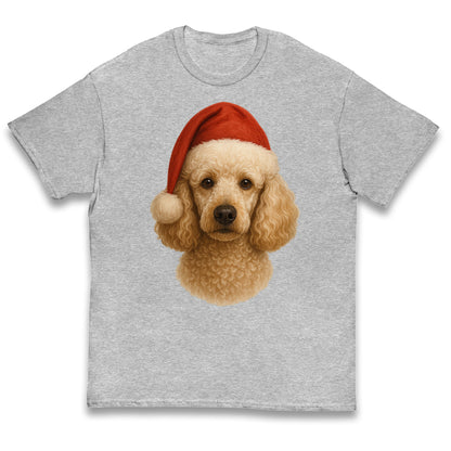 Poodle Face Kids T Shirt