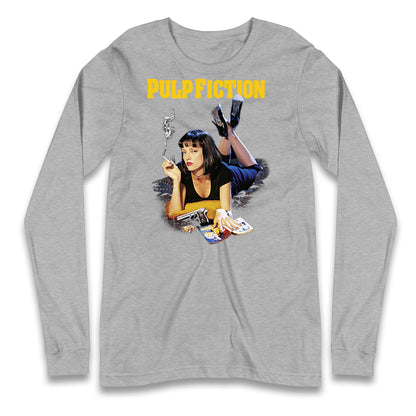 Uma Thurman Pulp Fiction Longsleeve T Shirt