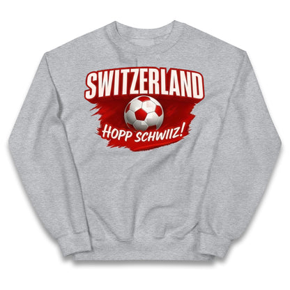 Switzerland Hopp Schwiiz! Kids Jumper