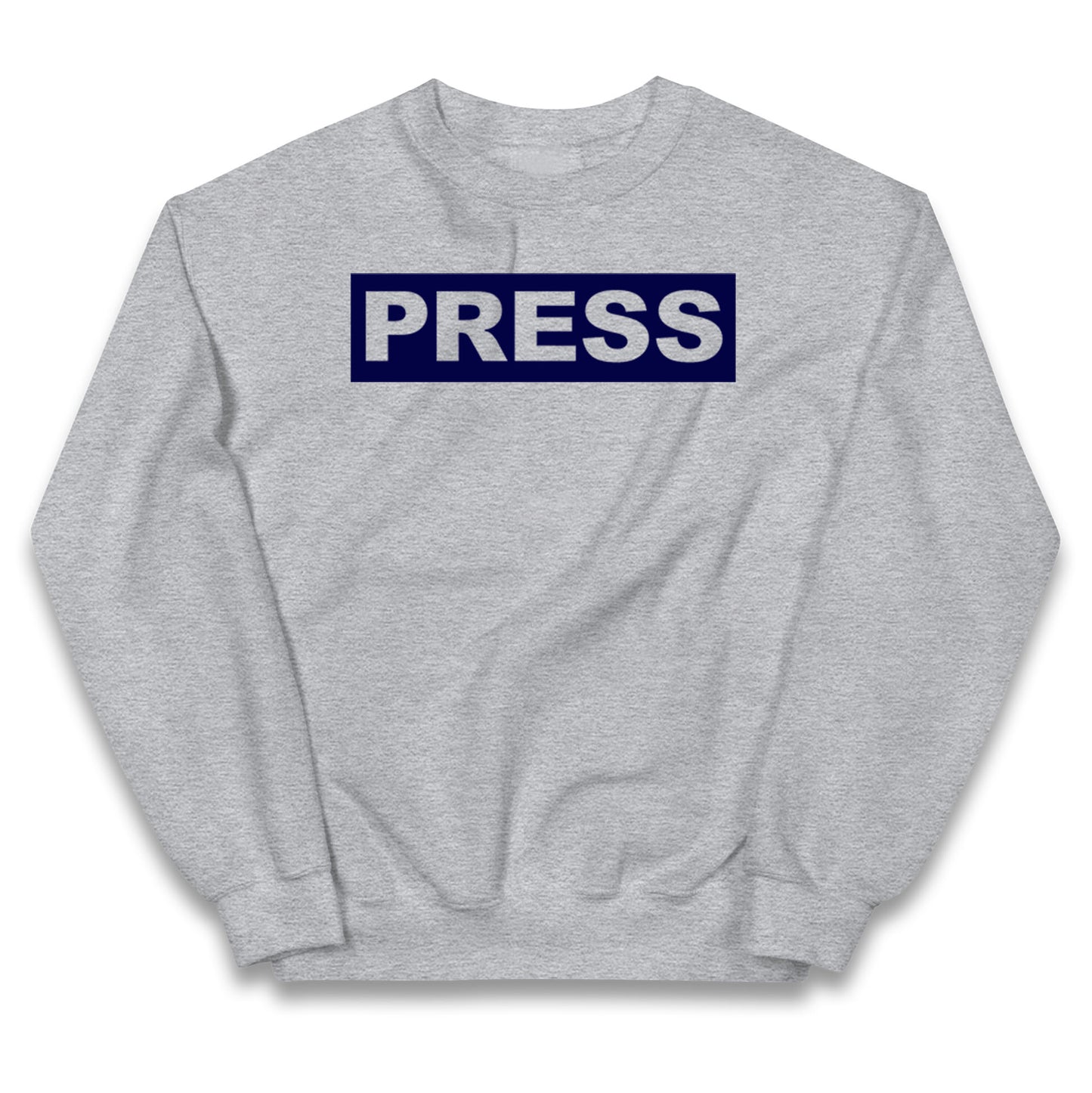 PRESS Palestine Inspired By Journalist Motaz Azaiza Kids Jumper