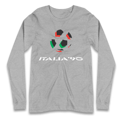 Italia 90 Logo Longsleeve T Shirt