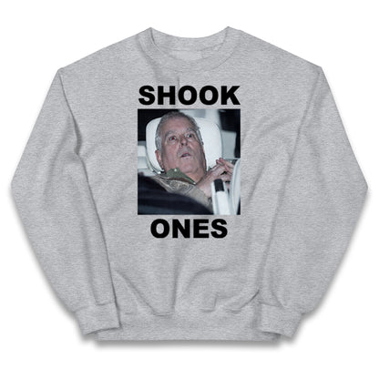 Prince Andrew Shook Ones Funny Royal Kids Jumper
