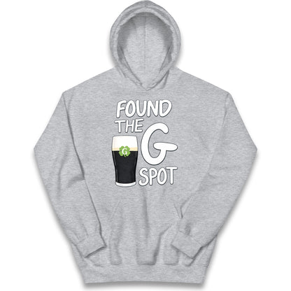 Found The G Spot Guinness Kids Hoodie