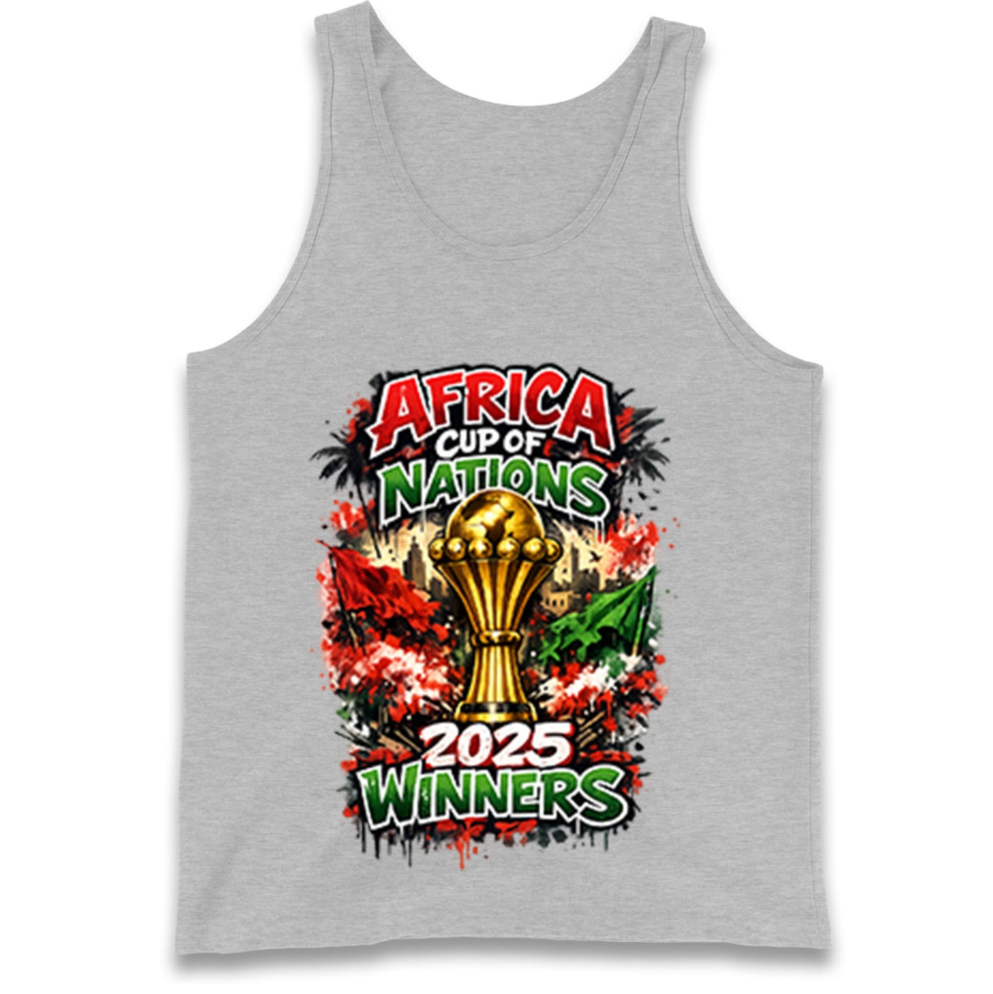 Morocco Africa Cup Of Nations Winners 2025 Tank Top