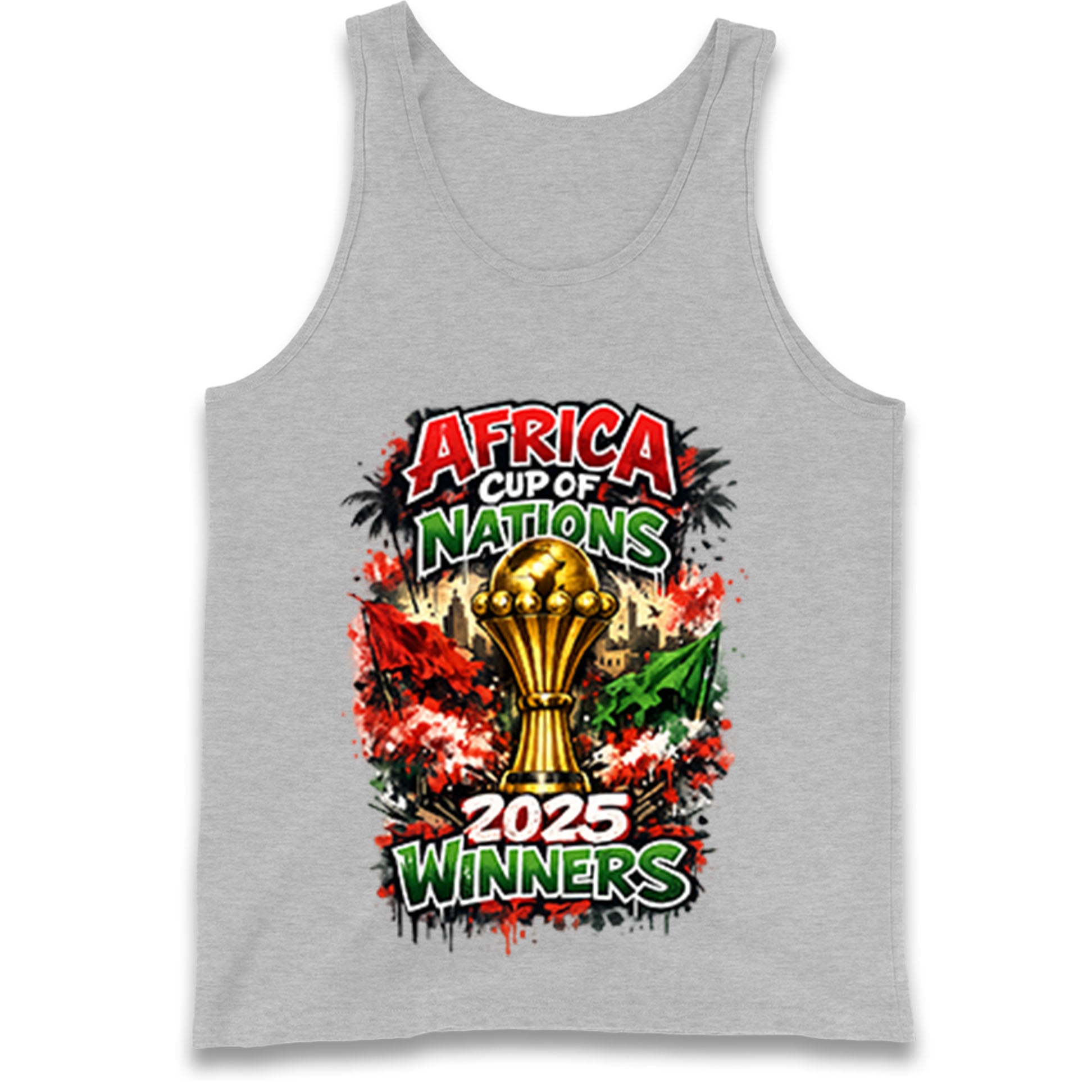 Morocco Africa Cup Of Nations Winners 2025 Tank Top