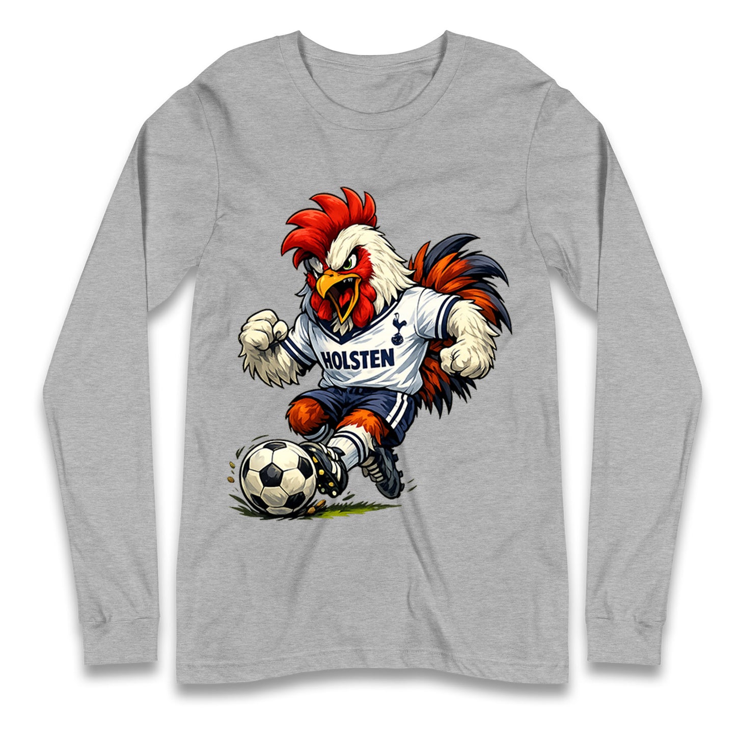 Retro Tottenhm Hotspur Longsleeve T Shirt