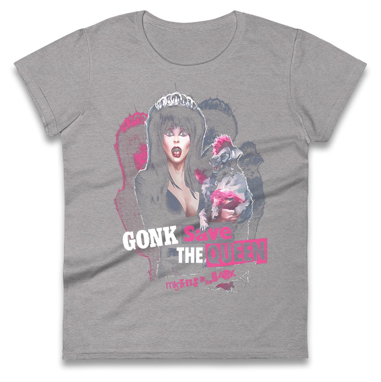 Gonk Save The Queen Ladies T Shirt