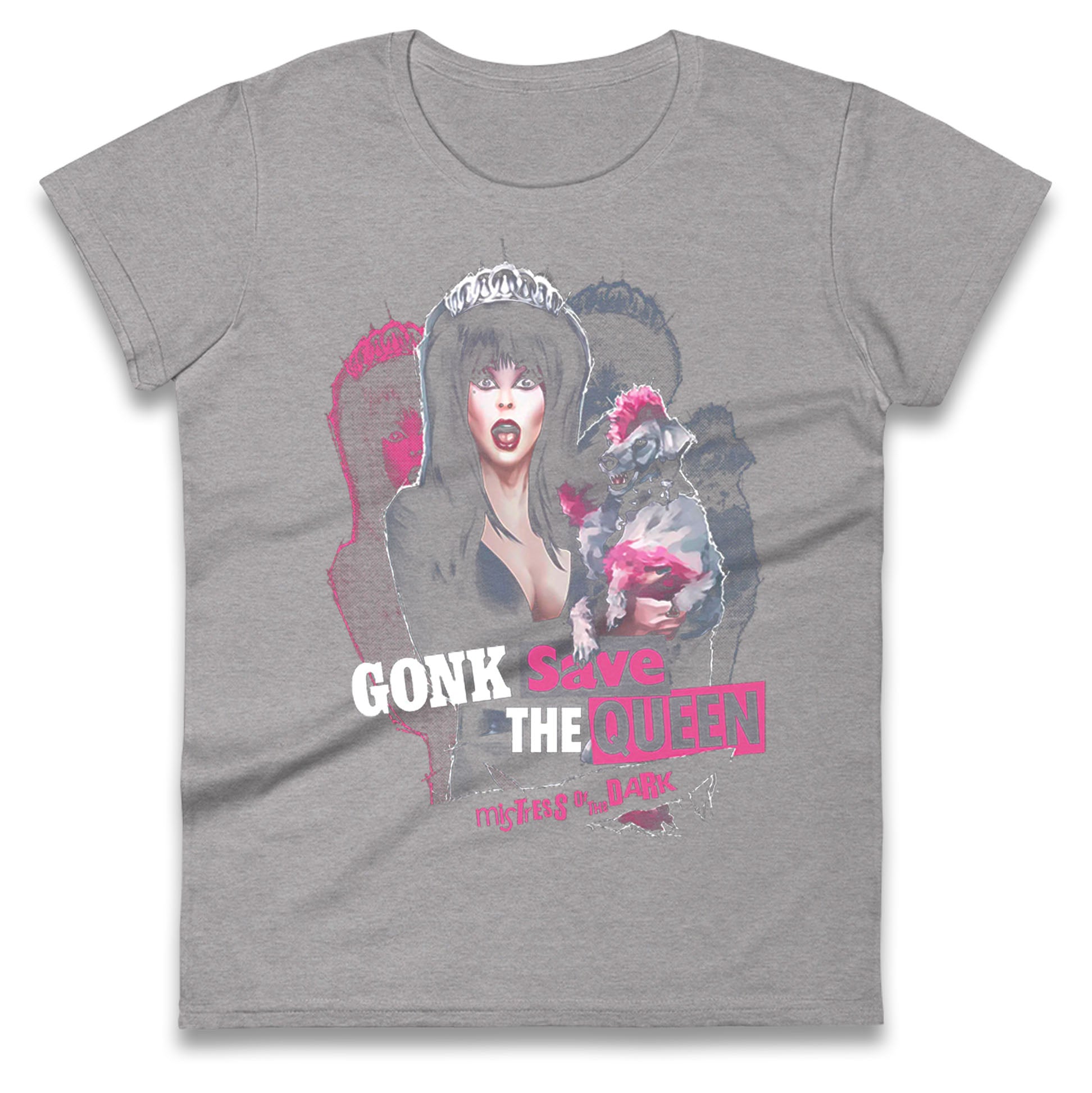 Gonk Save The Queen Ladies T Shirt