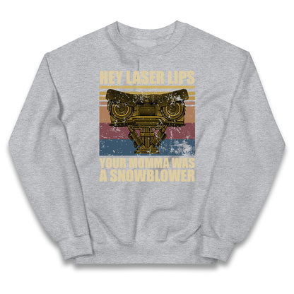 Hey Laser Lips Kids Jumper