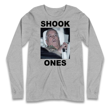 Prince Andrew Shook Ones Funny Royal Longsleeve T Shirt