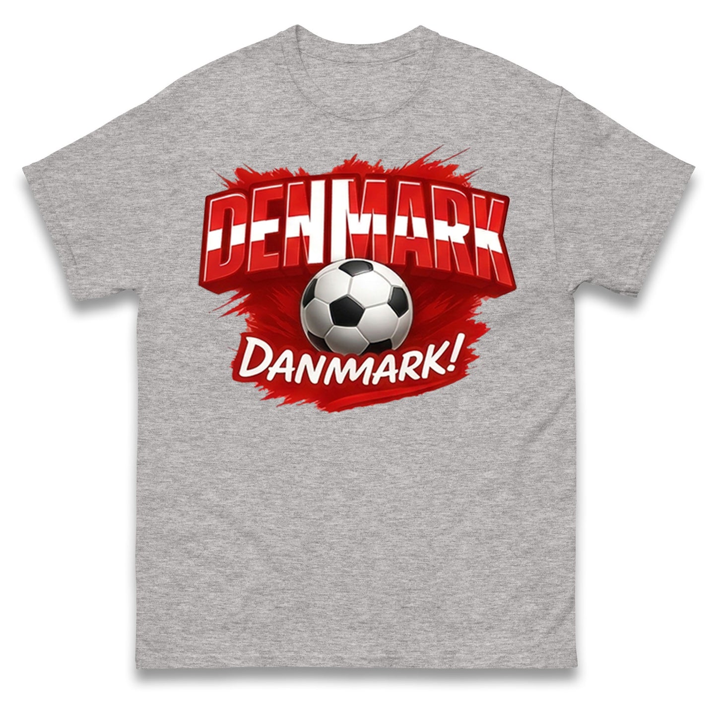 Denmark Retro World Cup T Shirt 