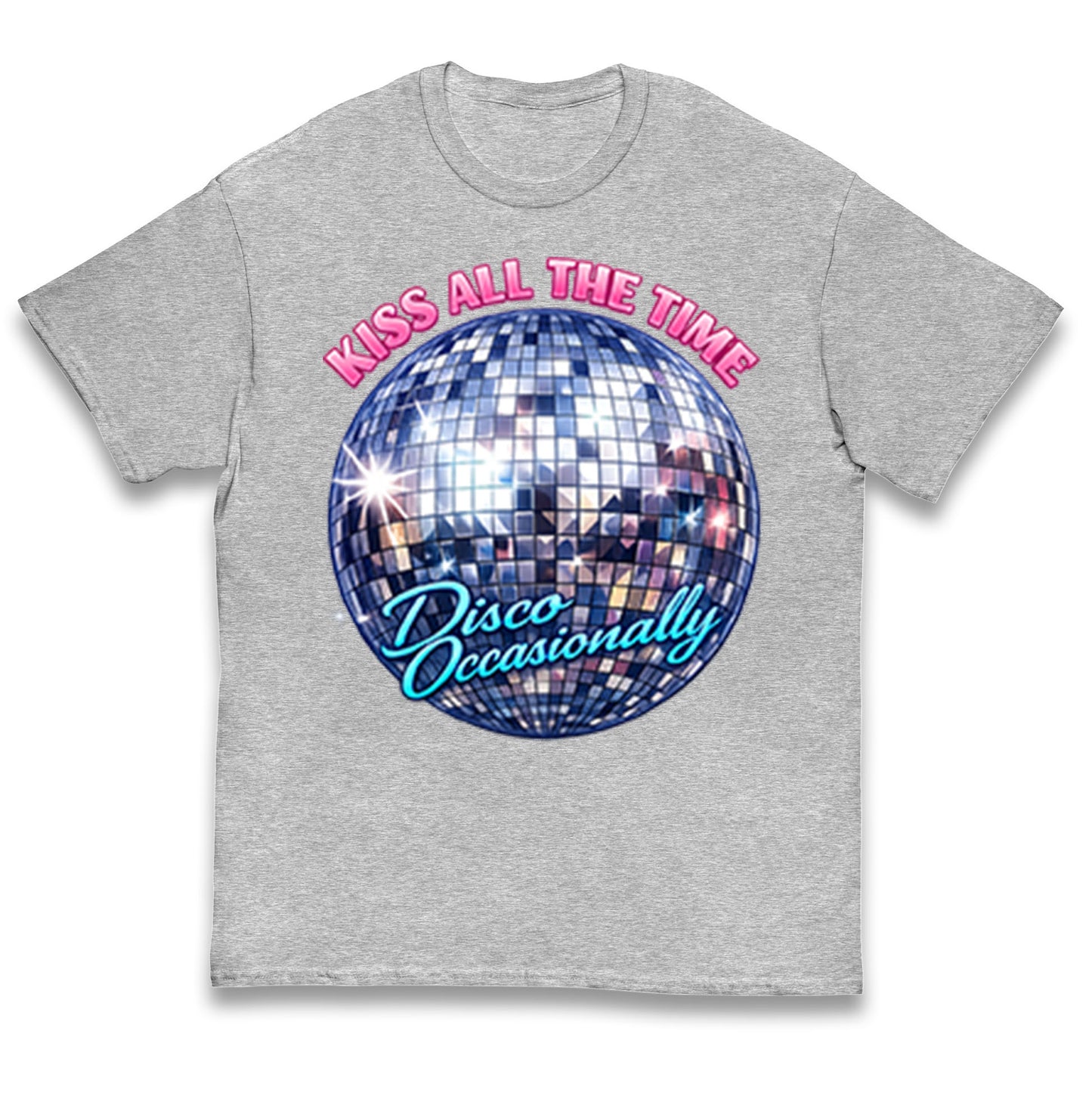 Kiss All The Time Disco Occasionally Kids T Shirt