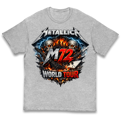 Metallica M72 World Tour Kids T Shirt