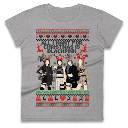 BlackPink Christmas Ladies T Shirt