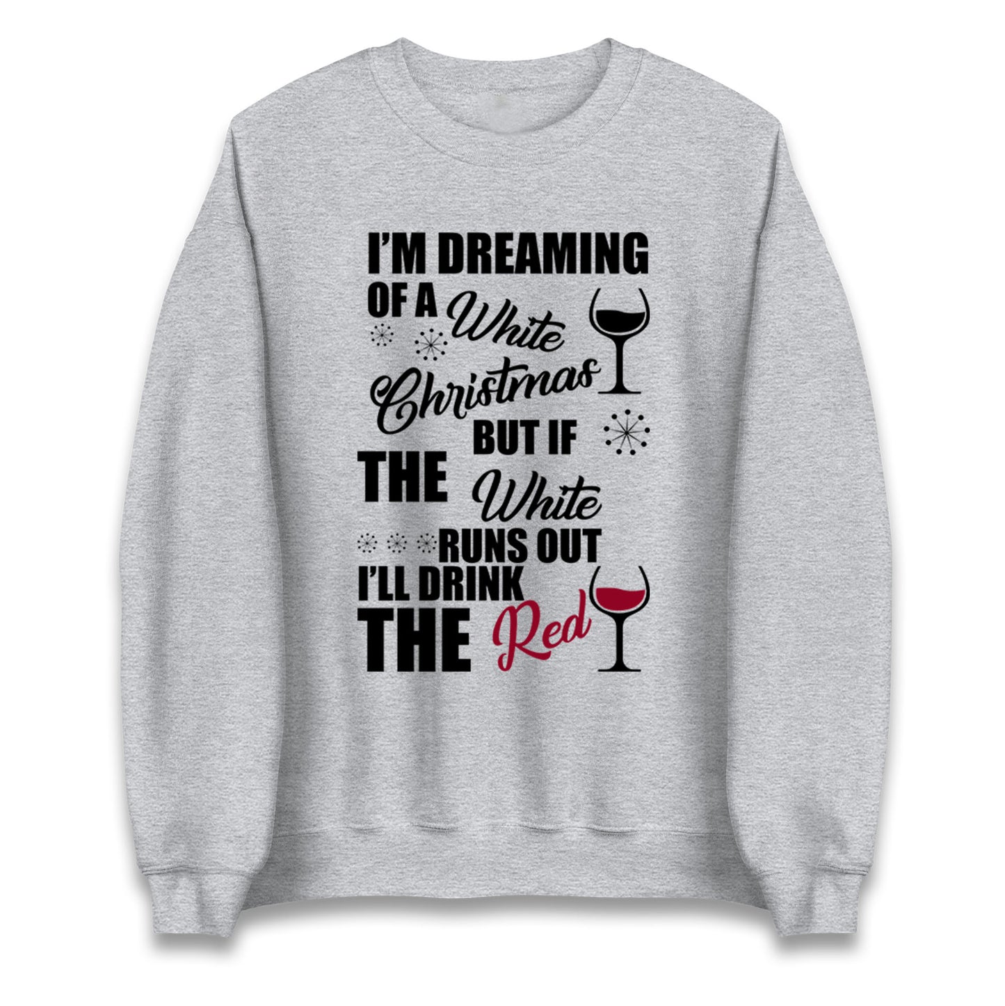 Wine Christmas Jumper