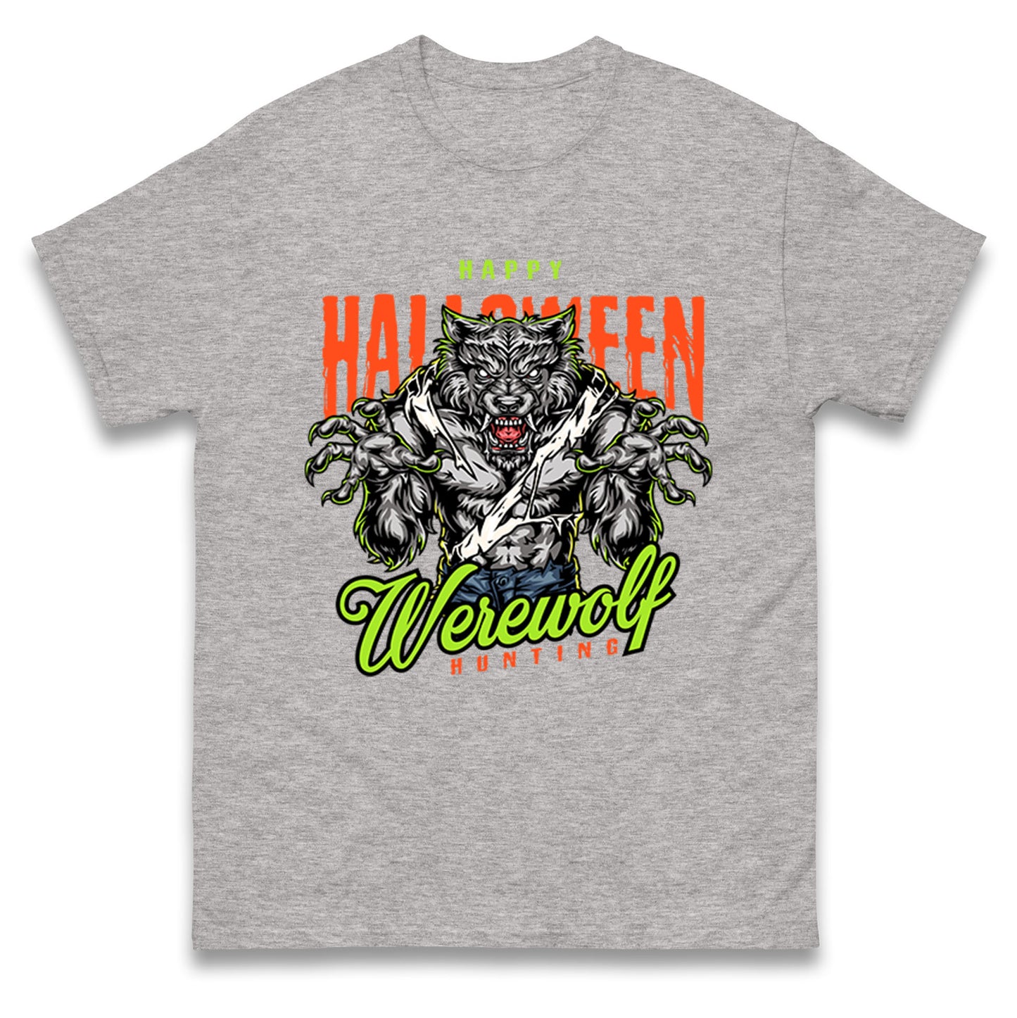 Halloween Werewolf T Shirt