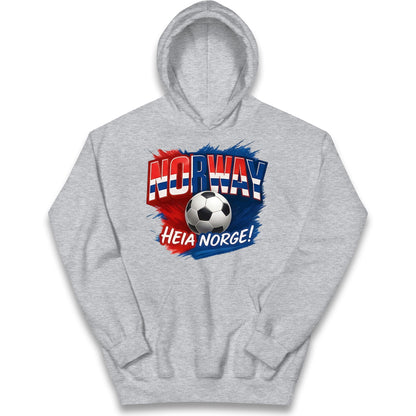 Norway Retro World Cup Kids Hoodie