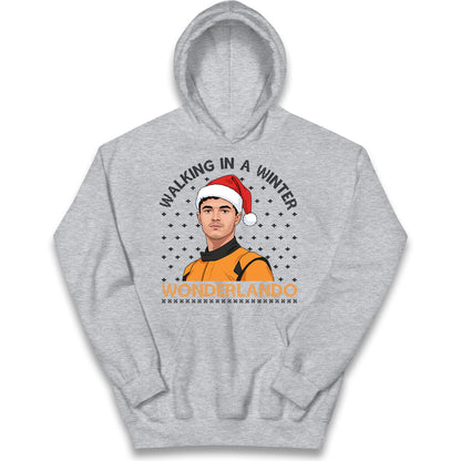 Lando Norris Christmas Kids Hoodie