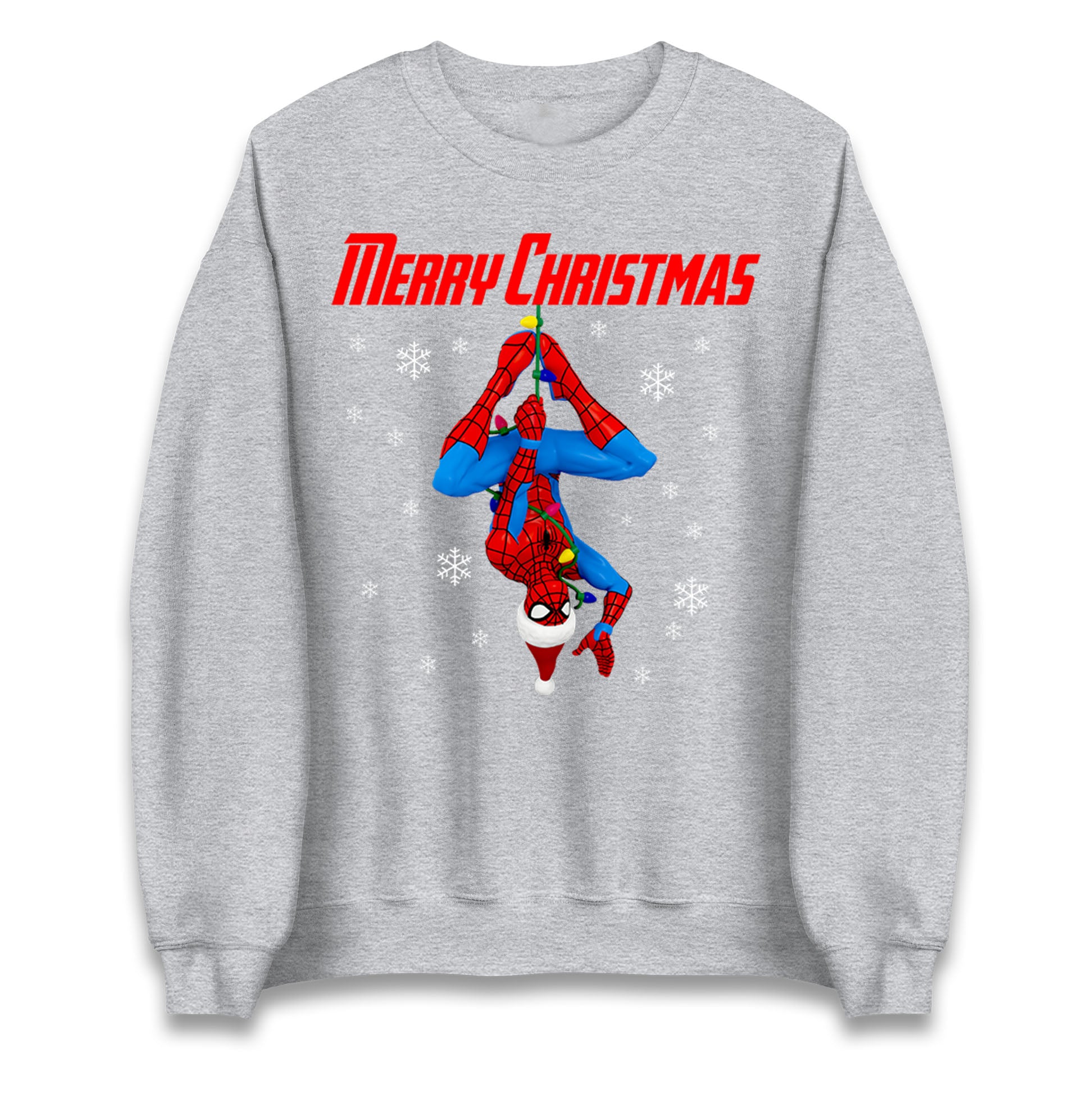 spider man christmas sweatshirt